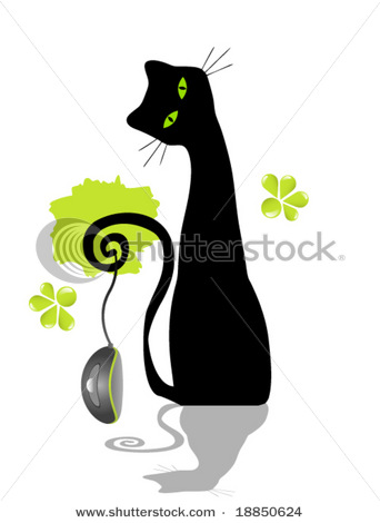 stock-vector-vector-cat-and-mouse-18850624